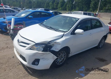 2011 Toyota Corolla Le из США, поврежденный, VIN JTDBU4EE1B9135141